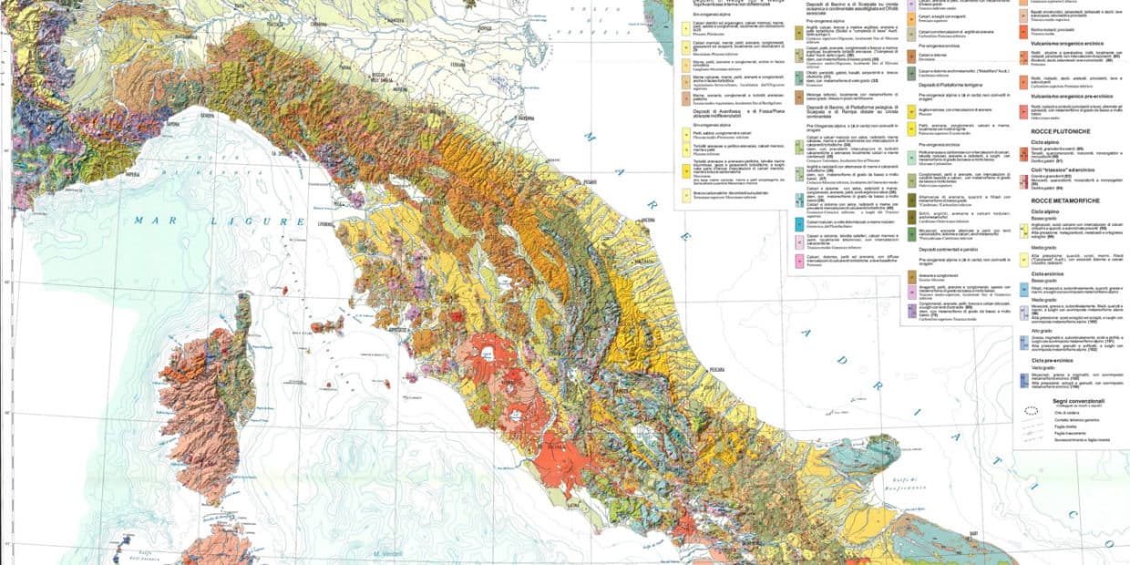 carta geologica d'italia