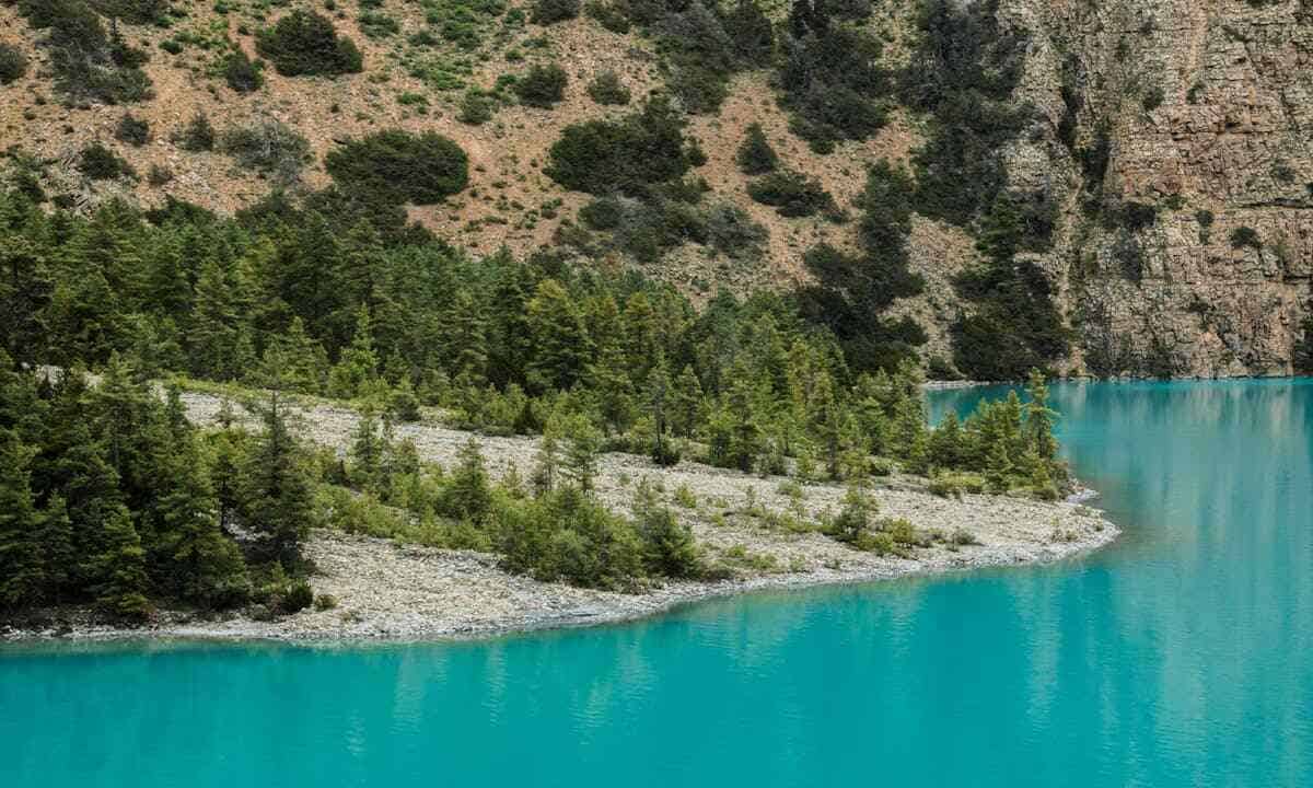 Lago d'Aral: le sponde di un lago