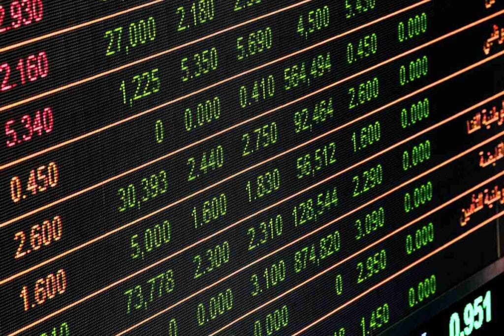 Impact investing: valori di Borsa su schermo