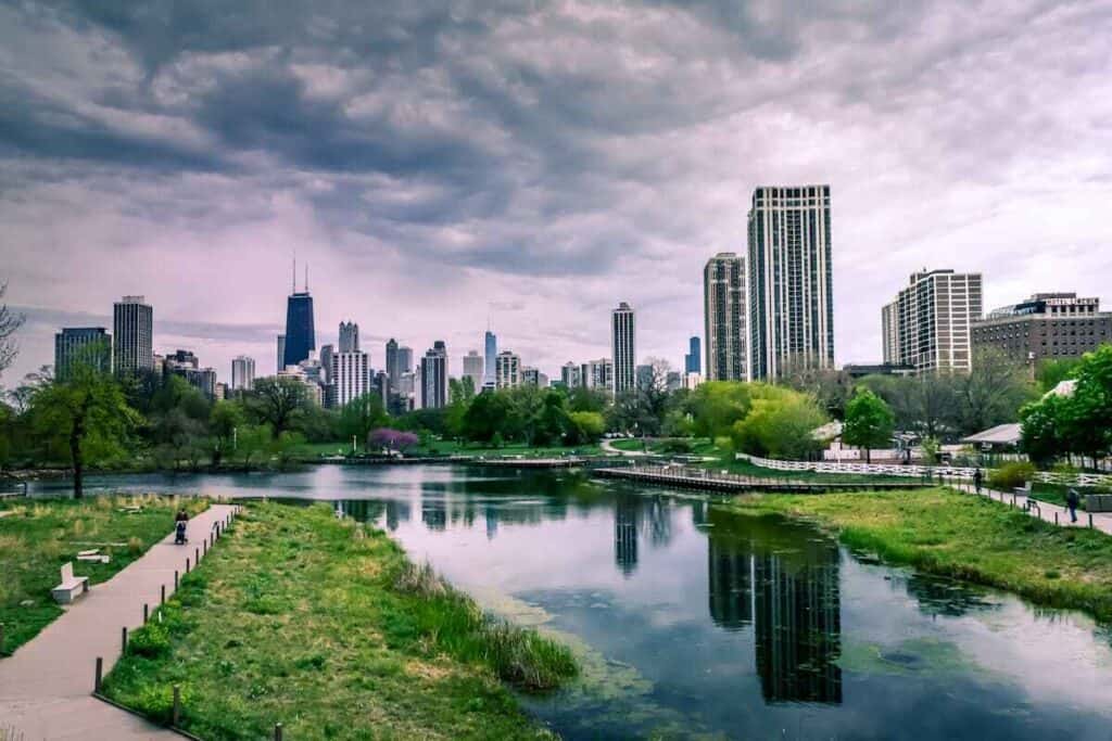parco verde urbano