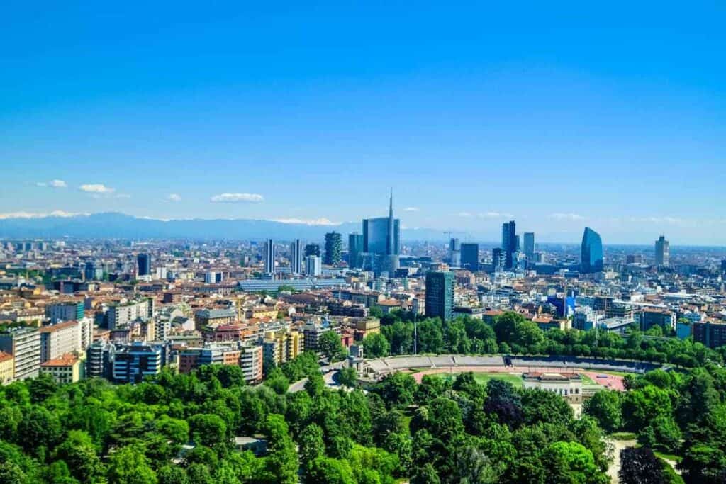 Porta Nuova: vista dello skyline
