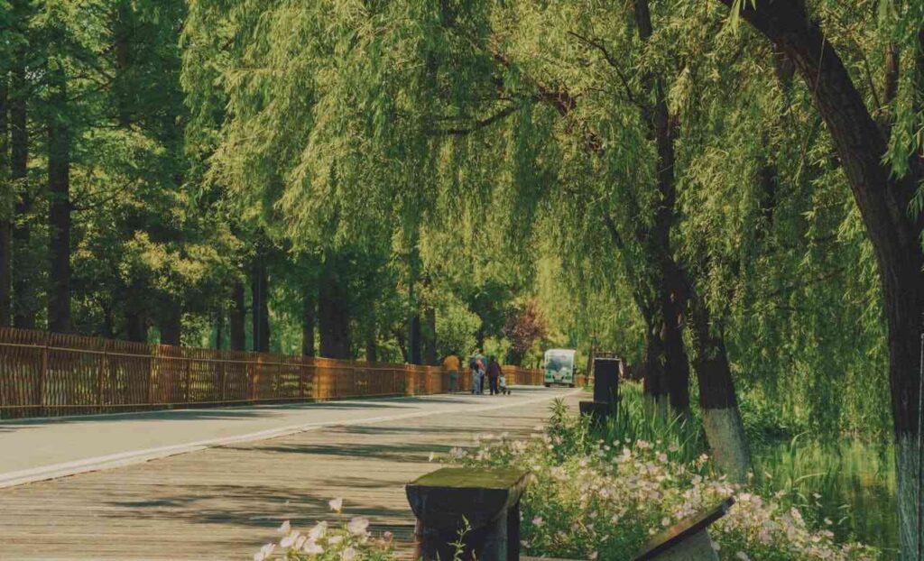 parchi fluviali: una cartolina del Jubilee Greenway