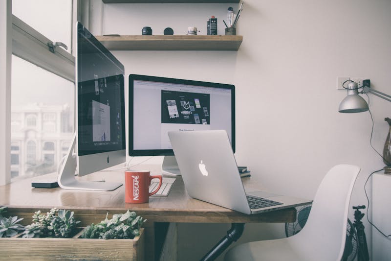 Green designer: la postazione di un professionista