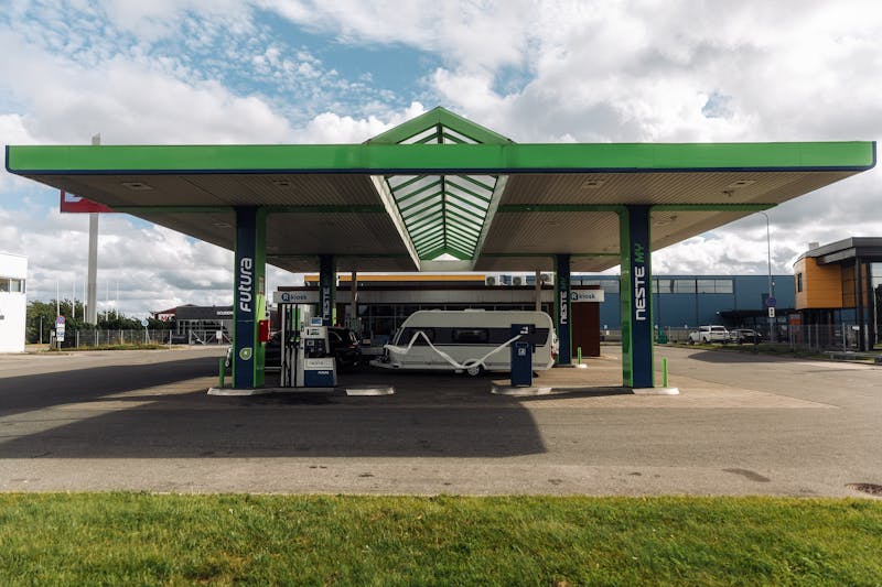 Biocarburanti avanzati: una stazione di servizio