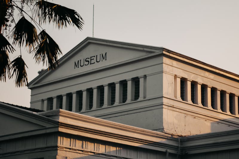 Musei verdi: la facciata di un museo