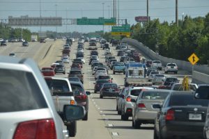 Microplastiche da pneumatici: traffico in autostrada