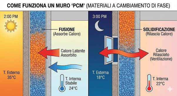 come funziona un muro pcm
